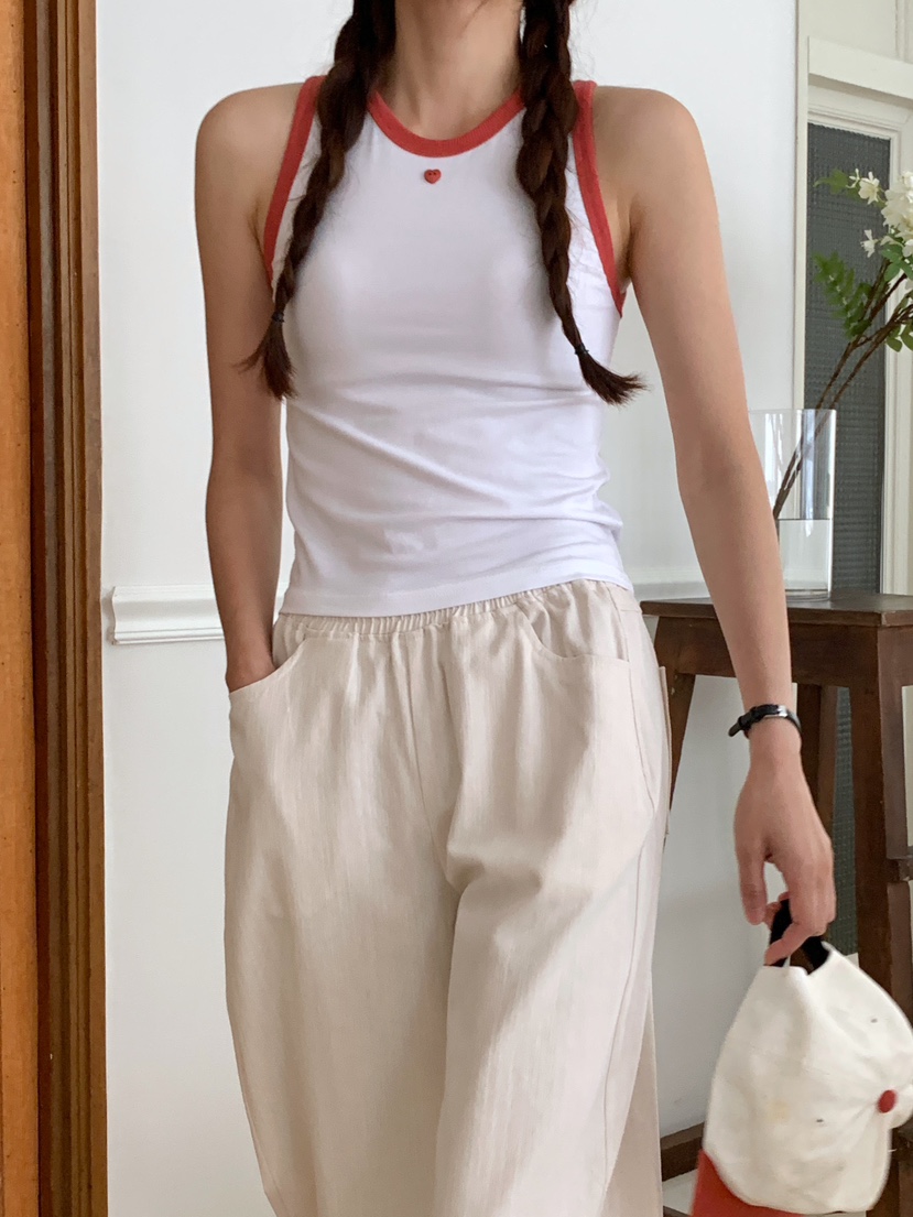 RE:OPENING直郵韓國代購女裝新品熱賣推薦時尚24春夏吊帶背心RE:OPENING吊帶/背心