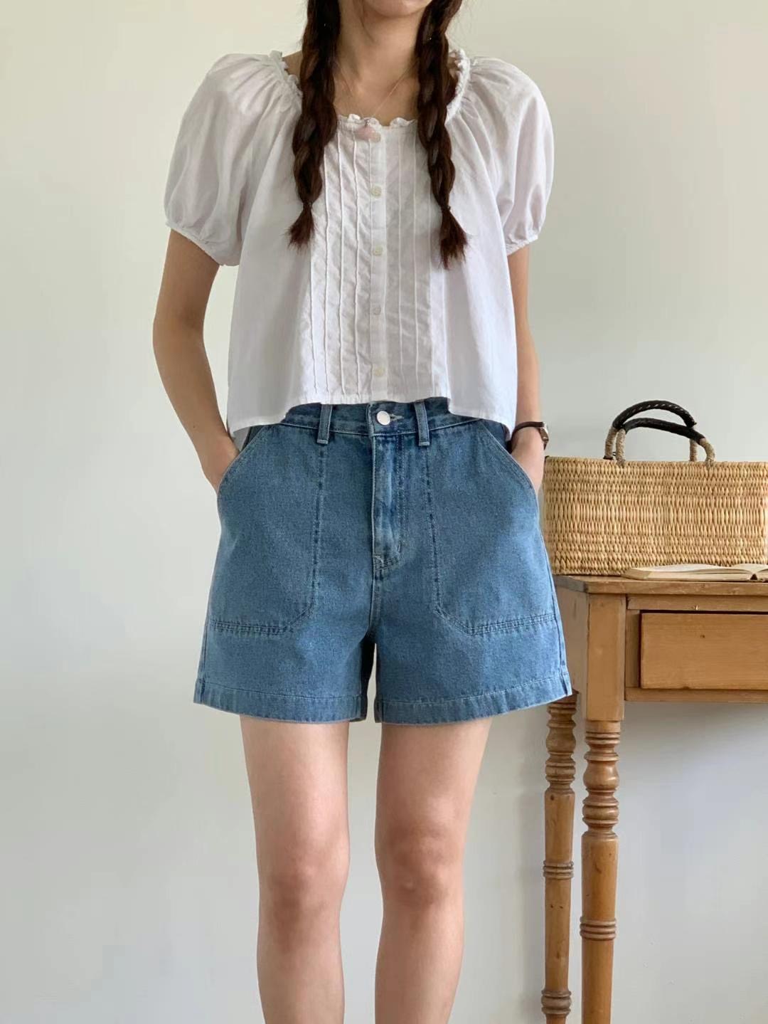 COREBLUE直郵韓國代購女裝新品人氣休閑職業時尚真品推薦短褲like core/COREBLUE短褲