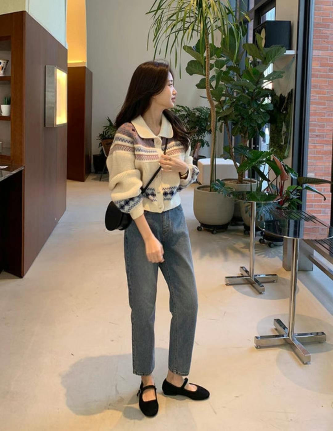COREBLUE韓國直郵女裝新品時尚熱賣人氣休閑推薦24春夏牛仔褲like core/COREBLUE牛仔褲