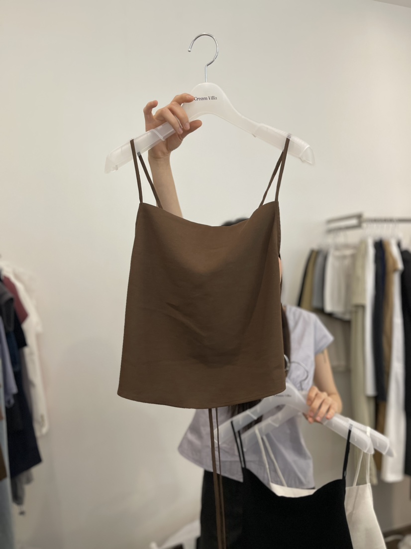 CREAM VILLA韓國直郵東大門代購女裝新品24春夏吊帶背心CREAMVILLA吊帶/背心圖色2