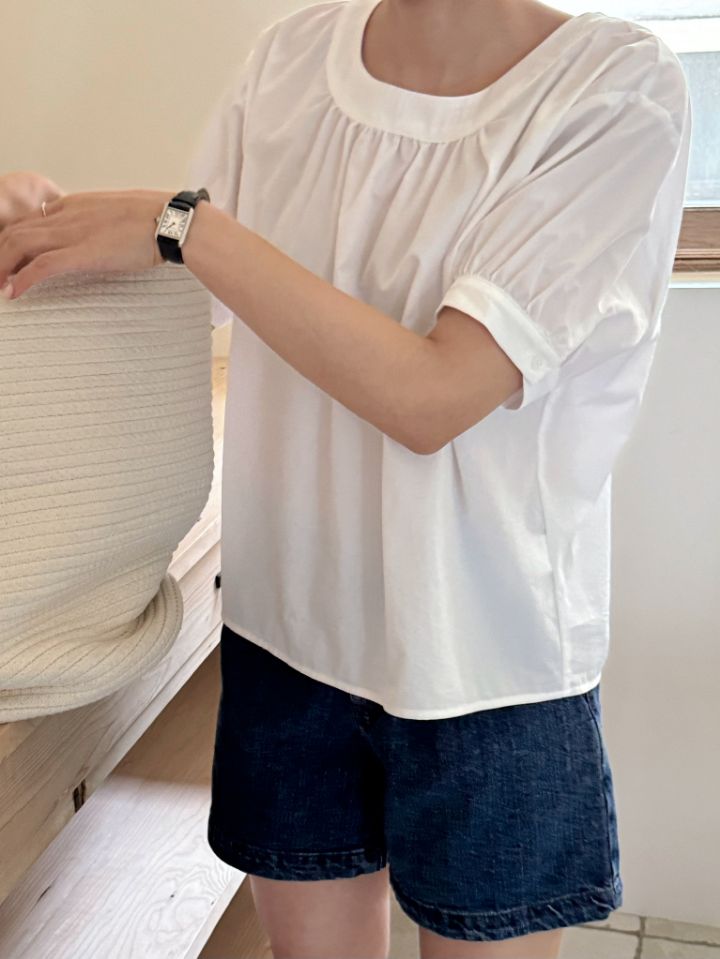 DOIT韓國直郵東大門代購女裝新款24春夏職業休閑襯衫蕾絲衫DOIT襯衫/蕾絲衫