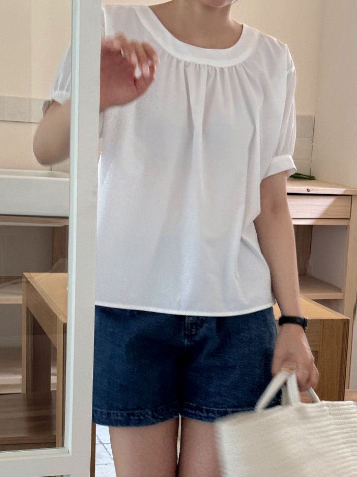 DOIT韓國直郵東大門代購女裝新款24春夏職業休閑襯衫蕾絲衫DOIT襯衫/蕾絲衫