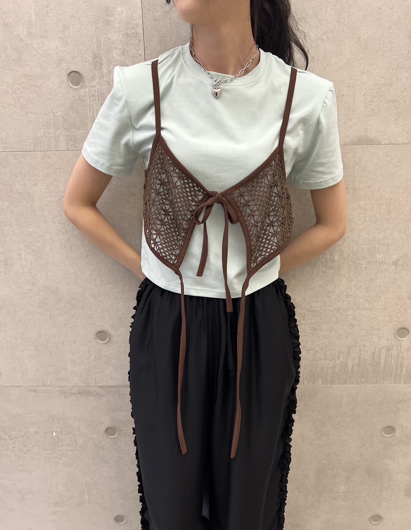 GINGER韓國直郵東大門代購女裝新品人氣時尚推薦休閑職業T恤COCOMATONT恤圖色3