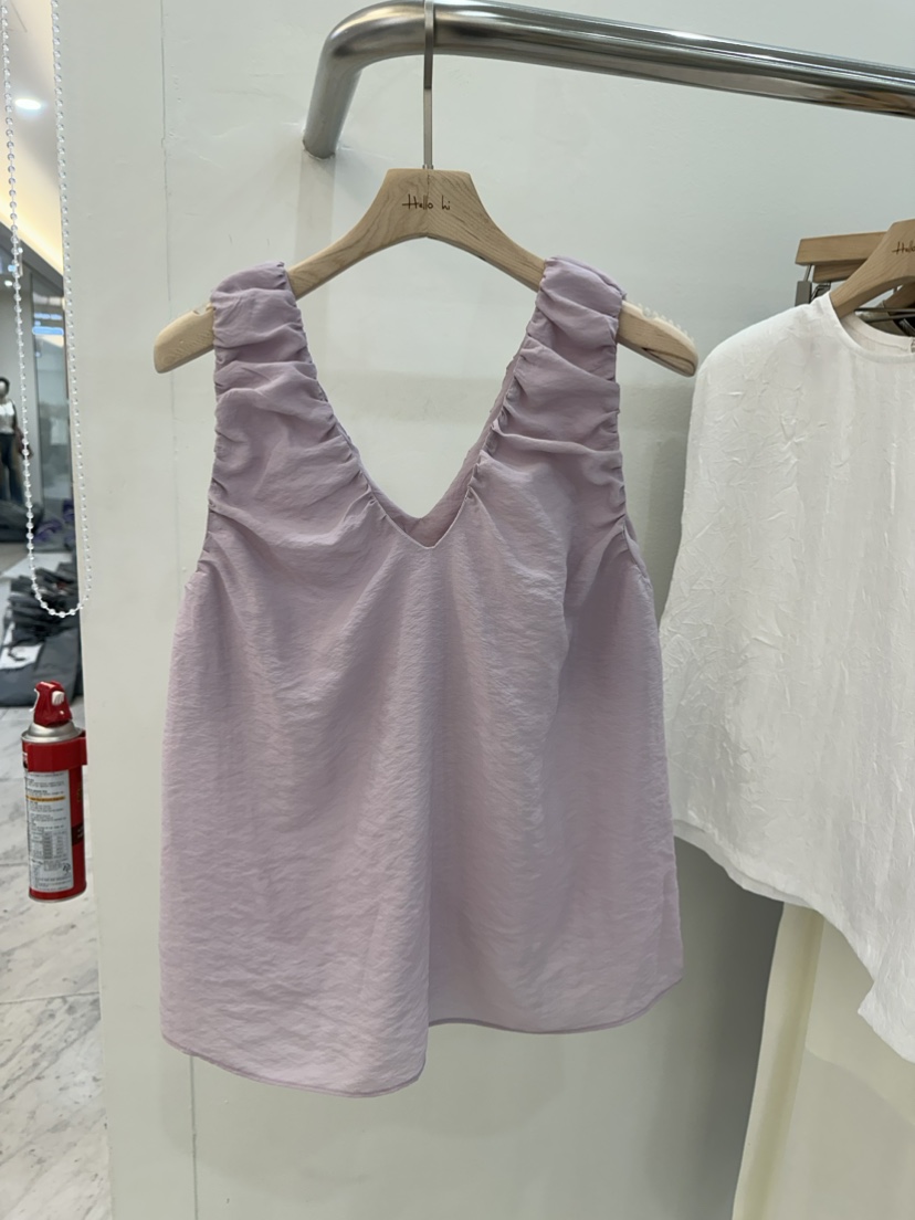 Hello Hi直郵韓國代購女裝新品時尚熱賣真品24春夏吊帶背心Hello Hi吊帶/背心