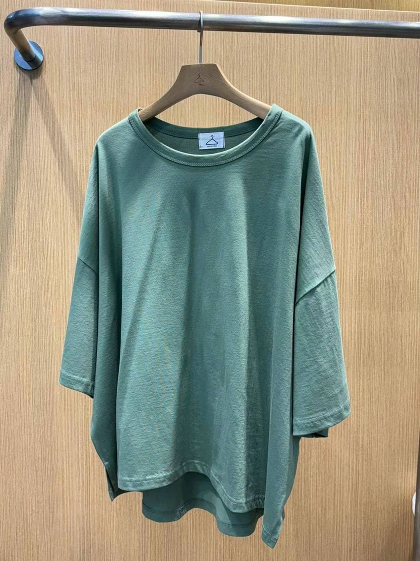 OTGEULY韓國直郵女裝新款休閑推薦真品24春夏熱賣人氣T恤OTGEULY/衣架牌T恤圖色2