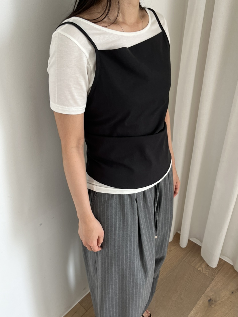 taupe韓國直郵東大門實拍女裝新品推薦職業熱賣24春夏休閑褲TAUPE休閑褲