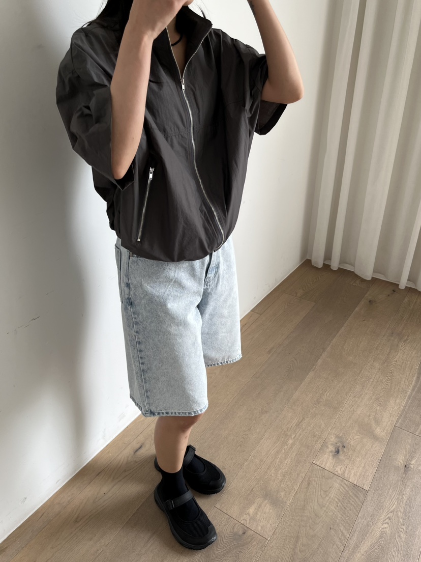 taupe韓國直郵東大門實拍女裝新款人氣24春夏休閑短褲牛仔布TAUPE短褲