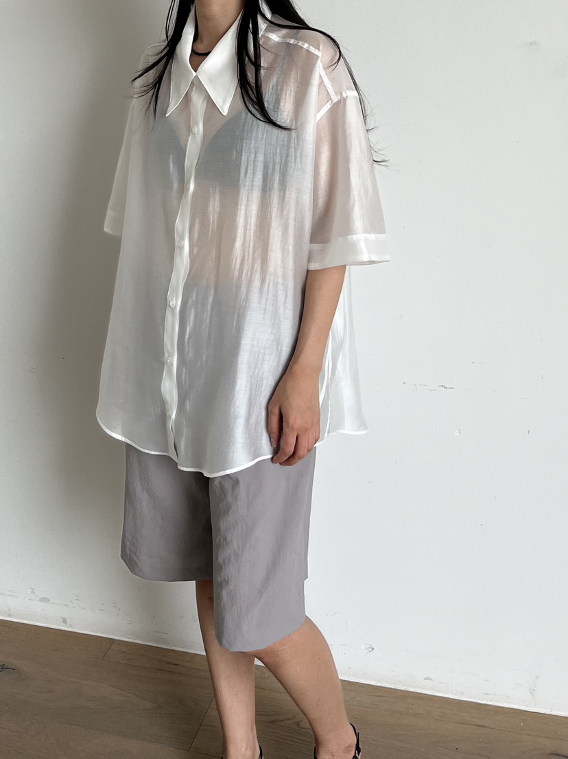taupe韓國直郵東大門代購女裝新品熱賣24春夏推薦襯衫蕾絲衫TAUPE襯衫/蕾絲衫