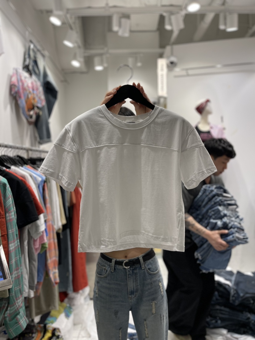 THE WEEKND韓國直郵東大門實拍女裝新品休閑時尚人氣職業T恤THE WEEKNDT恤