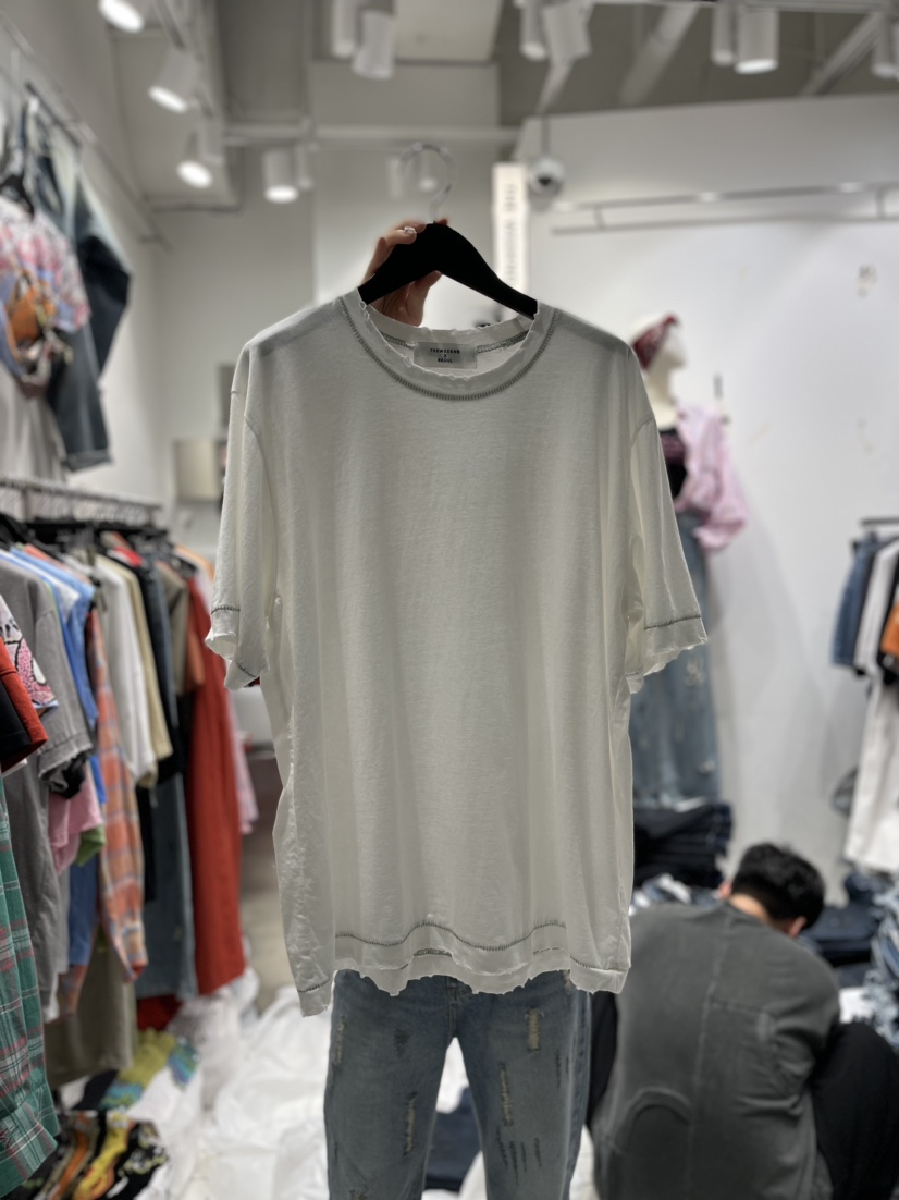 THE WEEKND韓國直郵東大門代購女裝新款推薦休閑人氣真品T恤THE WEEKNDT恤圖色1