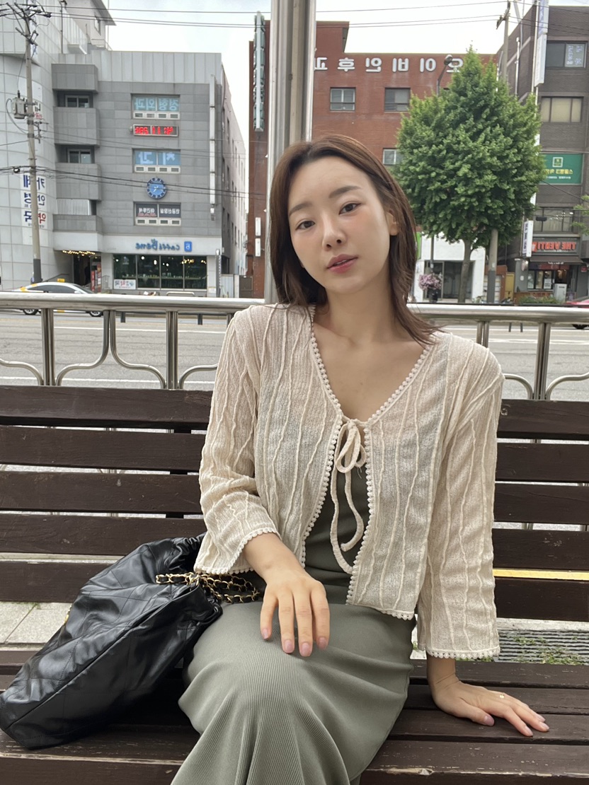 VERNI韓國直郵東大門代購女裝新品時尚24春夏熱賣職業針織衫VERNI針織衫