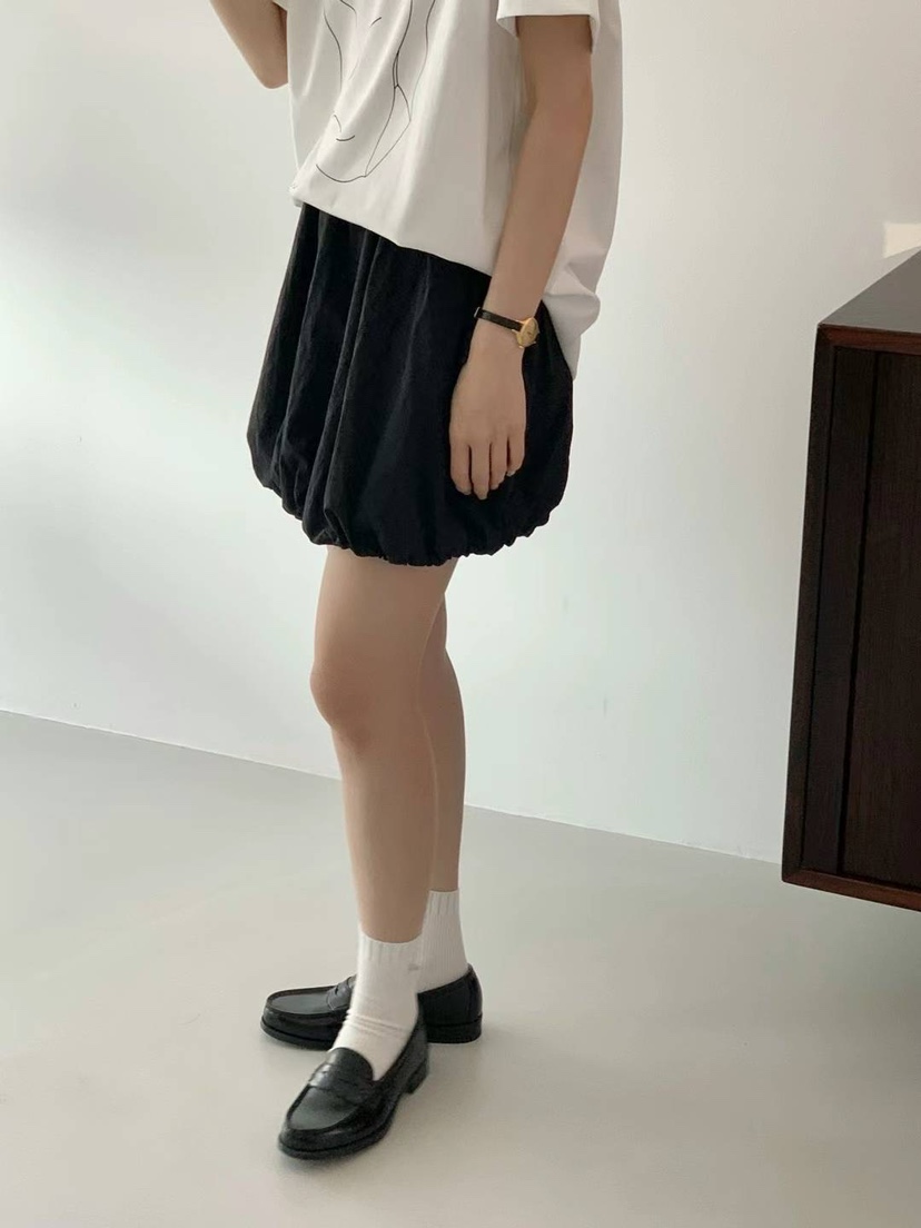 EGG/DS訂貨周期長韓國直郵東大門實拍女裝新品職業24春夏短裙PROJECT ELF/ELF-L短裙