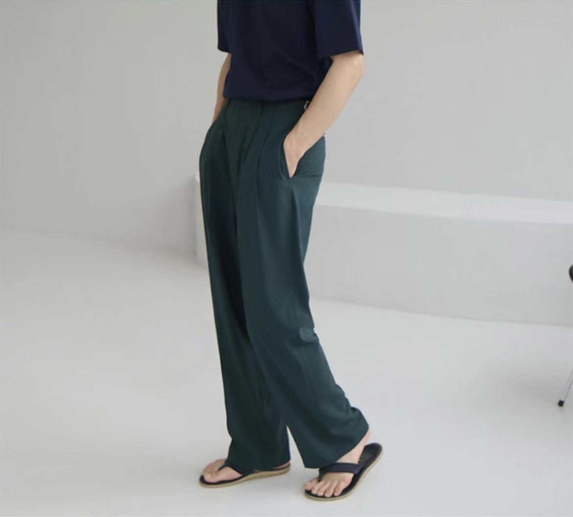 LEVARN韓國直郵女裝新款休閑真品熱賣職業時尚24春夏休閑褲LEVARN-男裝休閑褲