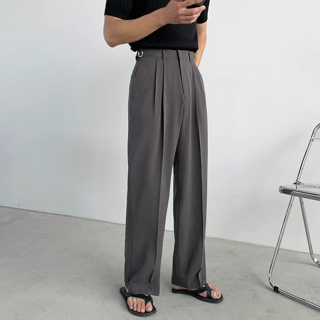 LEVARN韓國直郵女裝新款休閑真品熱賣職業時尚24春夏休閑褲LEVARN-男裝休閑褲圖色2