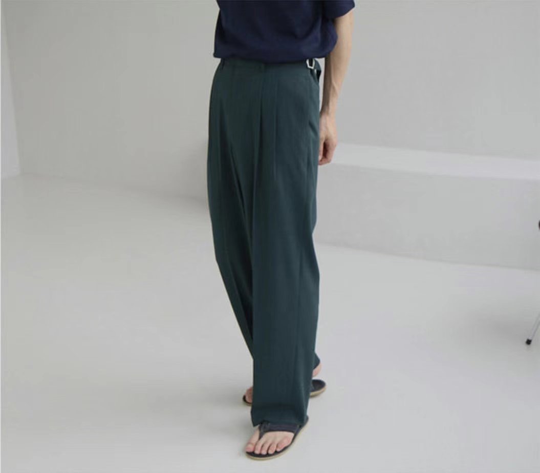 LEVARN韓國直郵女裝新款休閑真品熱賣職業時尚24春夏休閑褲LEVARN-男裝休閑褲圖色3