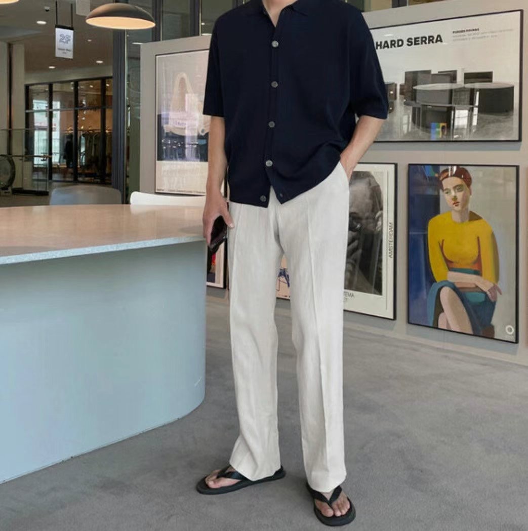 LEVARN韓國直郵女裝新品休閑人氣時尚真品推薦熱賣職業休閑褲LEVARN-男裝休閑褲