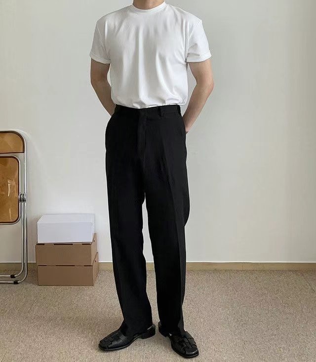 LEVARN韓國直郵女裝新品休閑人氣時尚真品推薦熱賣職業休閑褲LEVARN-男裝休閑褲圖色1