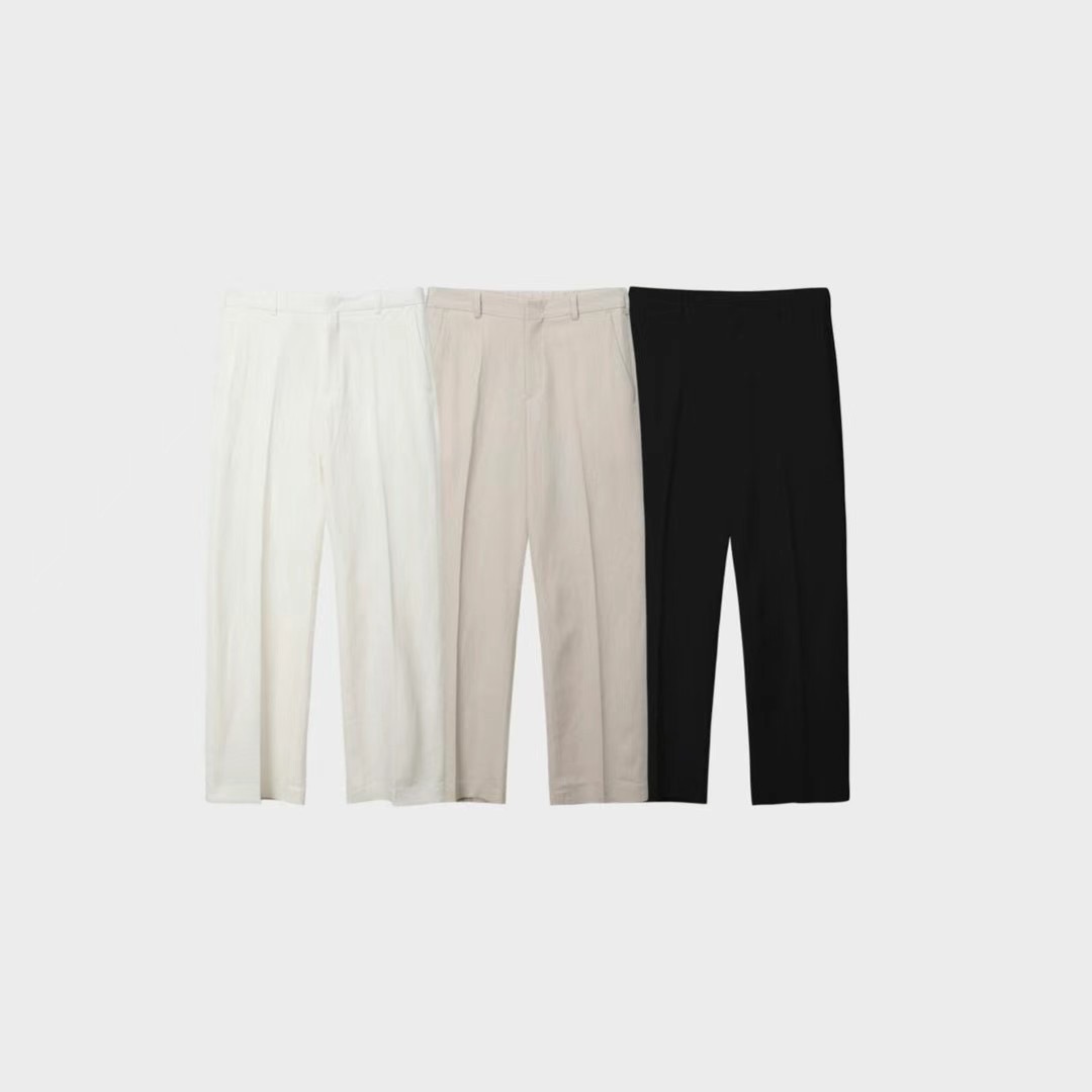 LEVARN韓國直郵女裝新品休閑人氣時尚真品推薦熱賣職業休閑褲LEVARN-男裝休閑褲圖色3左二色