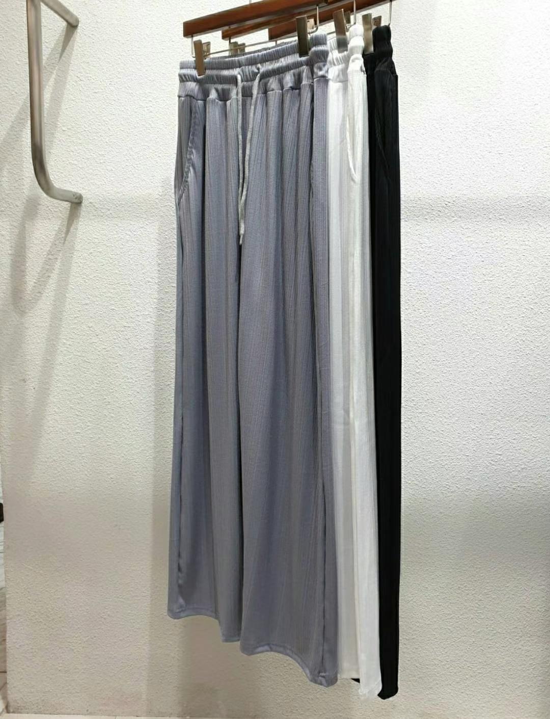 BRO韓國直郵東大門代購女裝新款休閑24春夏職業熱賣休閑褲BRO休閑褲圖色3左一色