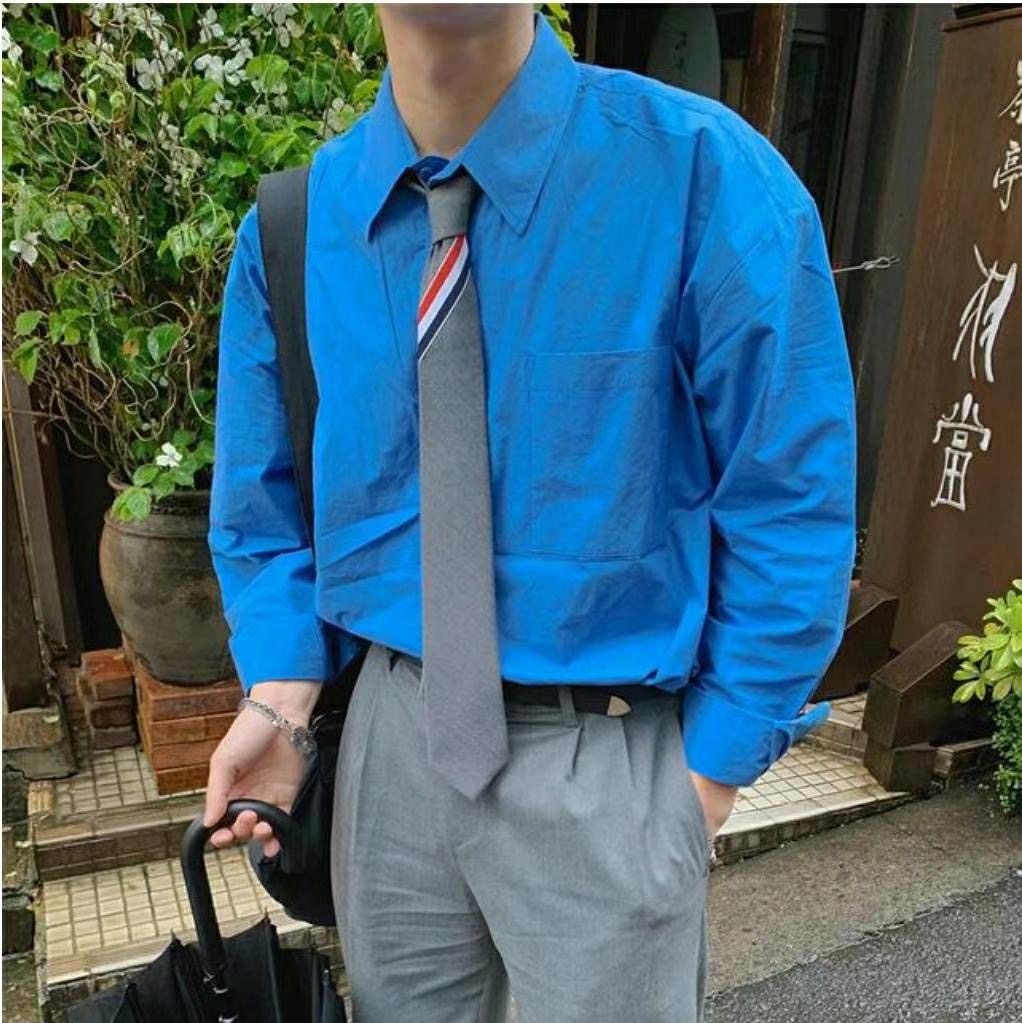 BRO韓國直郵東大門實拍女裝新品24春夏人氣時尚襯衫蕾絲衫BRO襯衫/蕾絲衫