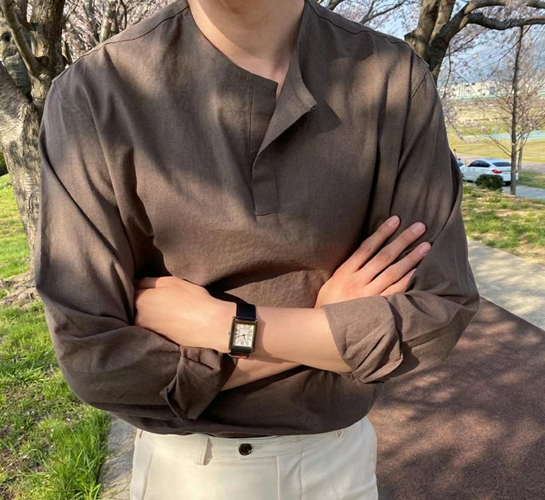 BRO韓國直郵女裝新款熱賣推薦休閑人氣真品職業時尚襯衫蕾絲衫BRO襯衫/蕾絲衫