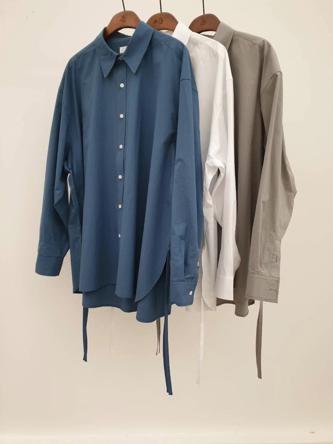 BRO直郵韓國代購女裝新款時尚休閑24春夏人氣推薦襯衫蕾絲衫BRO襯衫/蕾絲衫