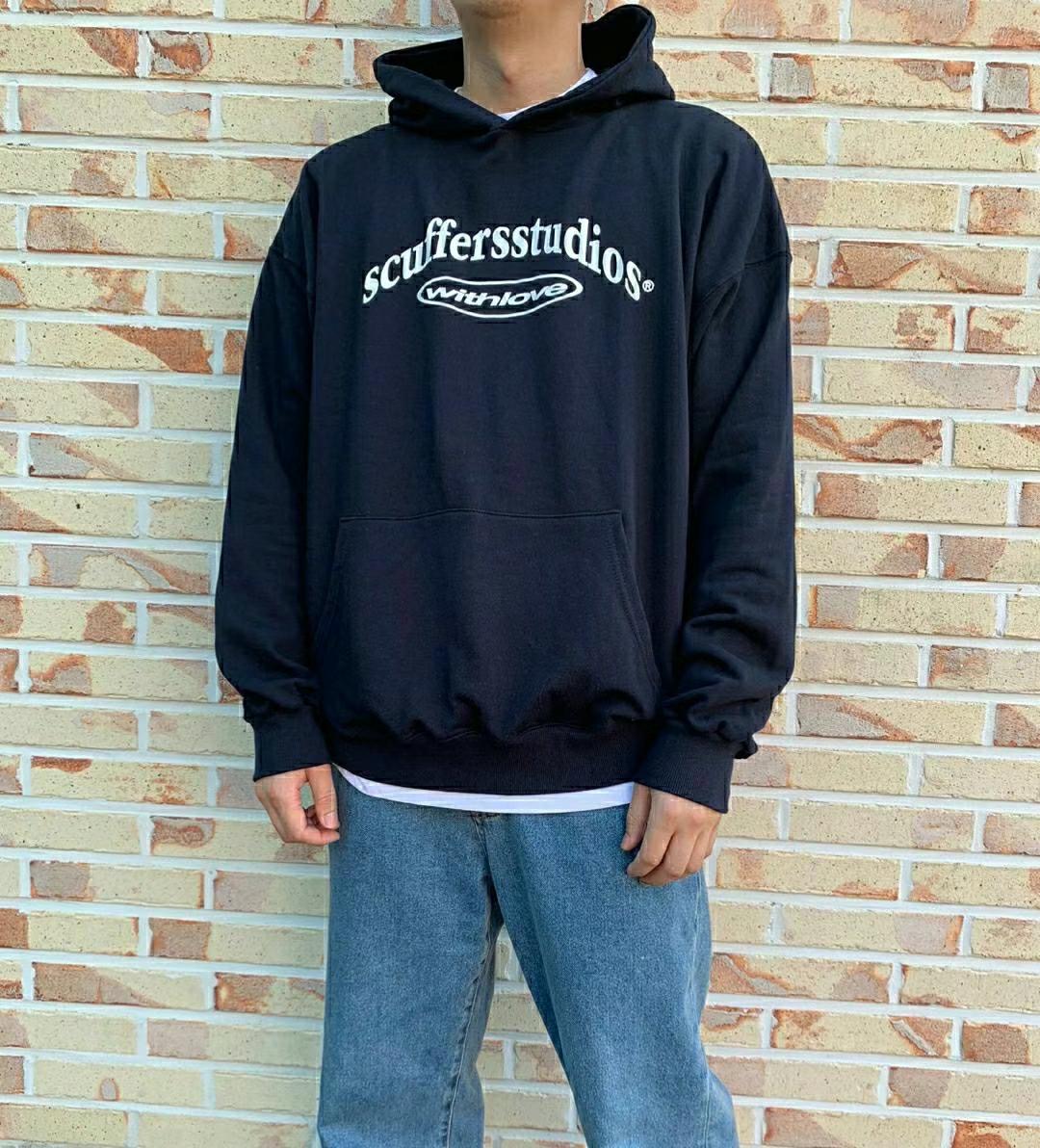 BRO直郵韓國代購女裝新品熱賣職業24春夏休閑真品時尚衛衣BRO衛衣圖色3