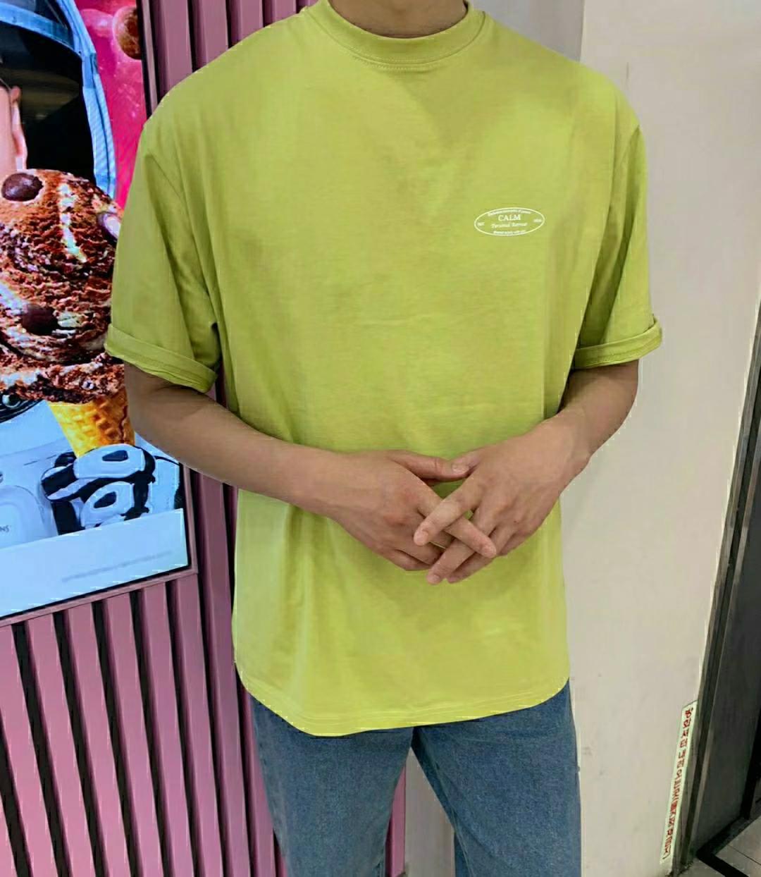 BRO韓國直郵東大門實拍女裝新款推薦時尚真品休閑人氣熱賣T恤BROT恤圖色1