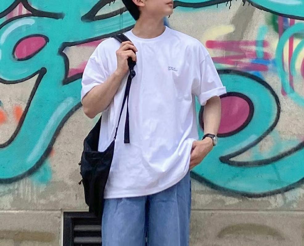 BRO韓國直郵女裝新品24春夏推薦休閑時尚人氣熱賣職業T恤BROT恤圖色2