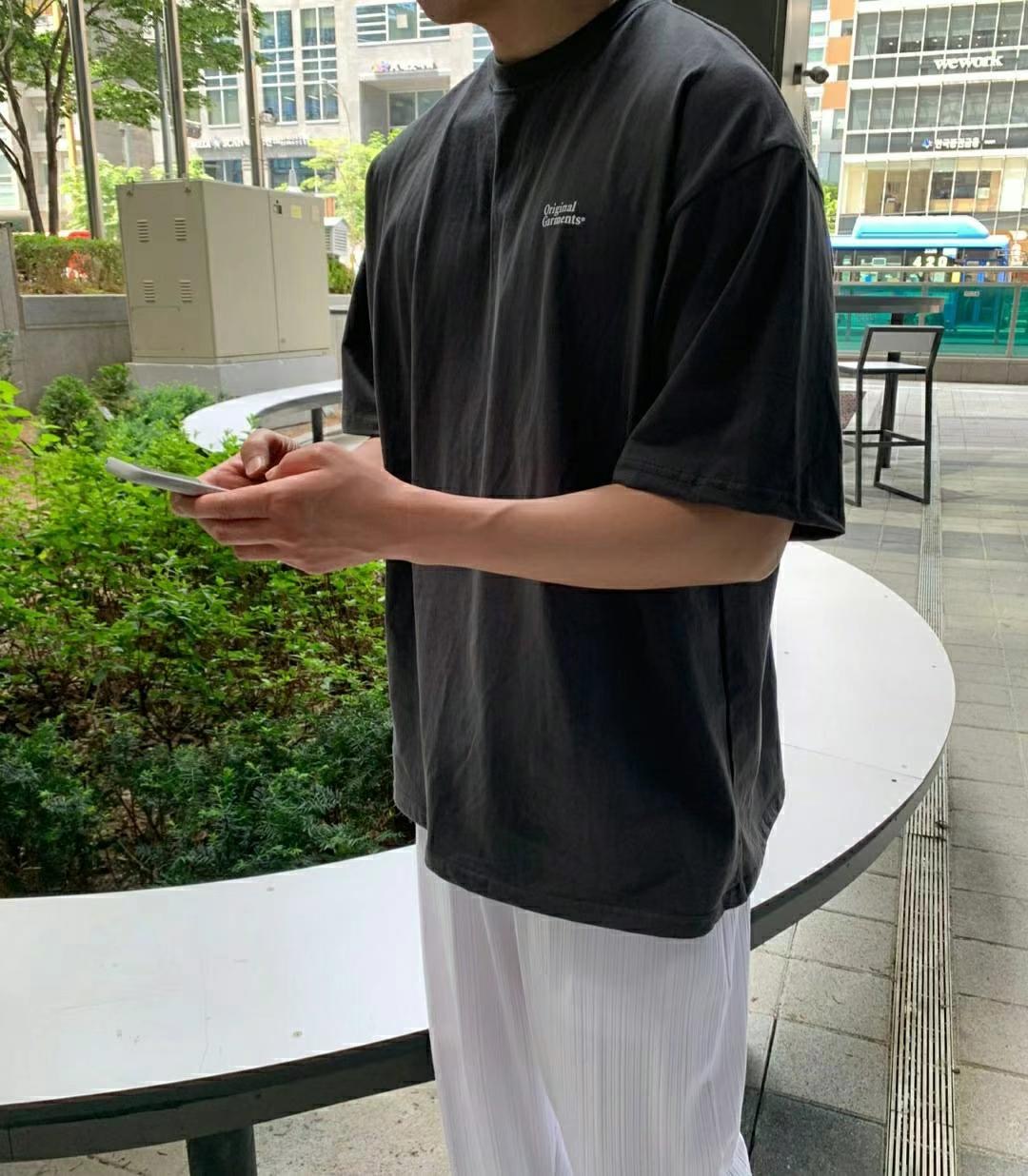 BRO韓國直郵女裝新品24春夏推薦休閑時尚人氣熱賣職業T恤BROT恤圖色3