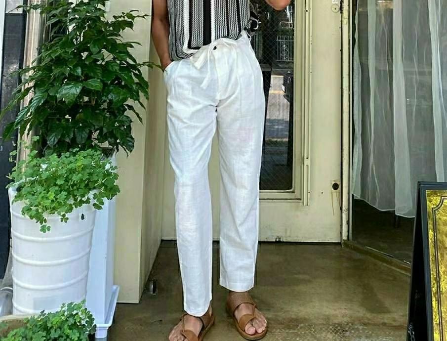 BRO韓國直郵東大門實拍女裝新品休閑時尚職業推薦熱賣休閑褲BRO休閑褲圖色2