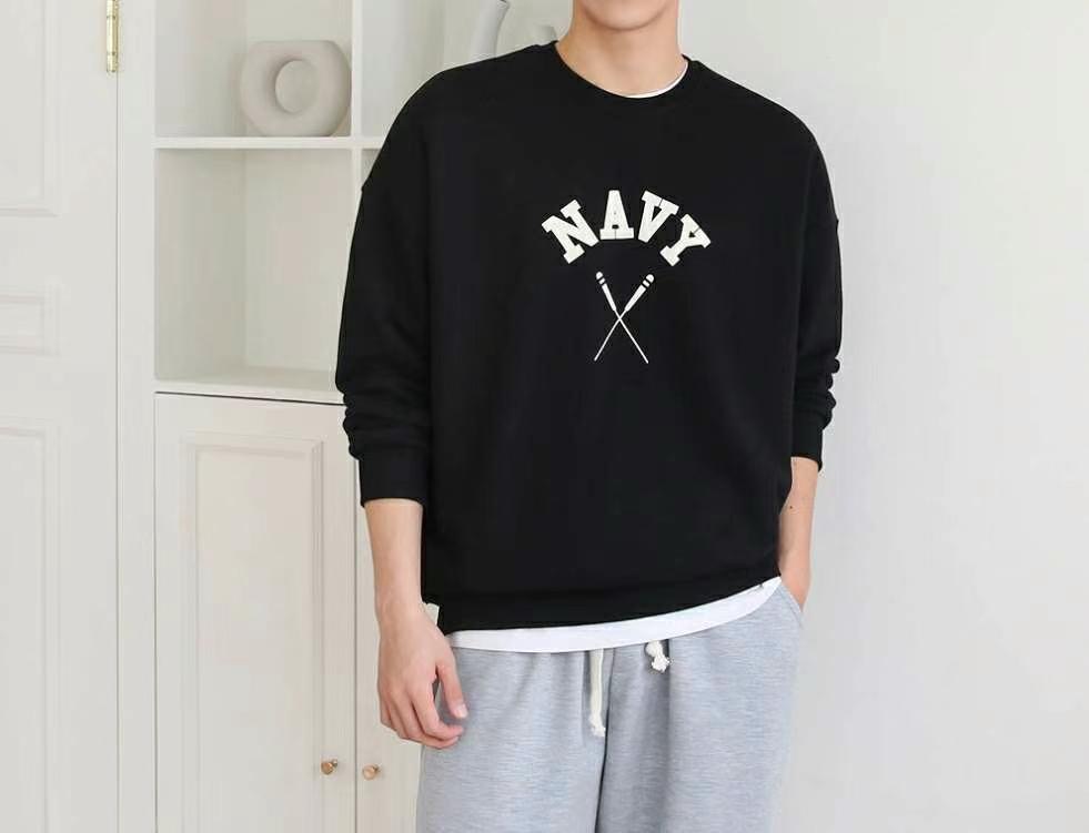 BRO直郵韓國代購女裝新款真品休閑推薦時尚職業熱賣24春夏衛衣BRO衛衣圖色1