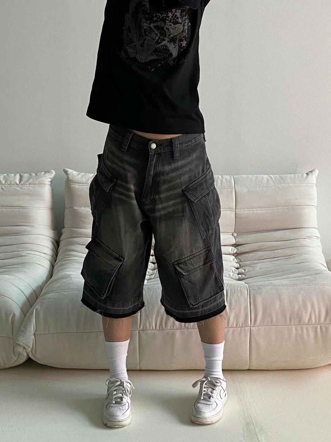 OASIS韓國直郵東大門代購女裝新品推薦24春夏休閑短褲口袋OASIS短褲圖色2