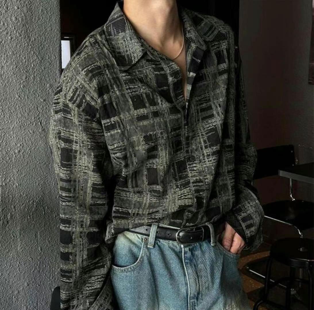 OASIS直郵韓國代購女裝新品推薦休閑時尚職業襯衫蕾絲衫格紋OASIS襯衫/蕾絲衫圖色2