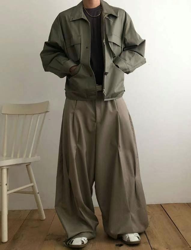 OASIS韓國直郵東大門代購女裝新款24春夏職業熱賣真品休閑褲OASIS休閑褲圖色2