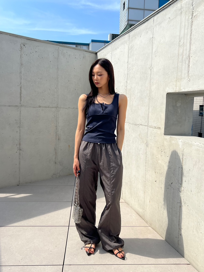 Special韓國直郵東大門實拍女裝新品休閑真品職業24春夏吊帶背心SPECIAL吊帶/背心