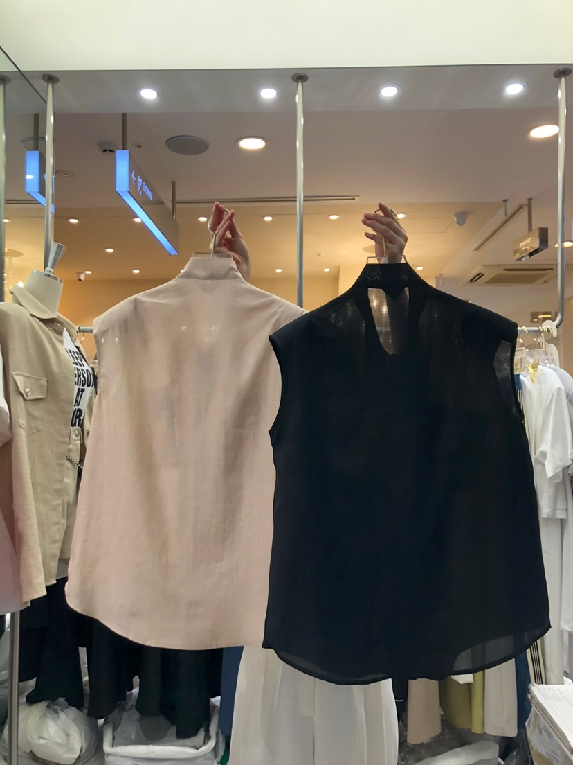 Workshop韓國直郵女裝新款時尚24春夏職業人氣襯衫蕾絲衫Work_shop襯衫/蕾絲衫
