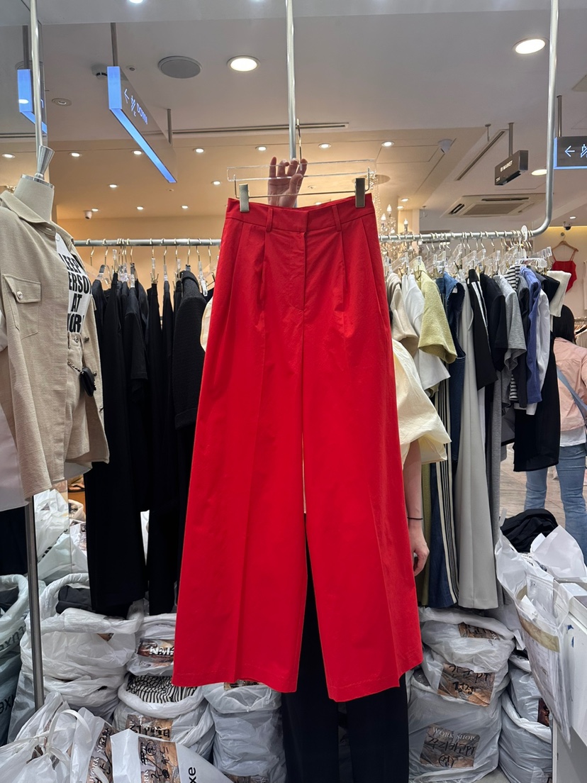 Workshop韓國直郵東大門代購女裝新款時尚人氣休閑推薦休閑褲Work_shop休閑褲圖色2