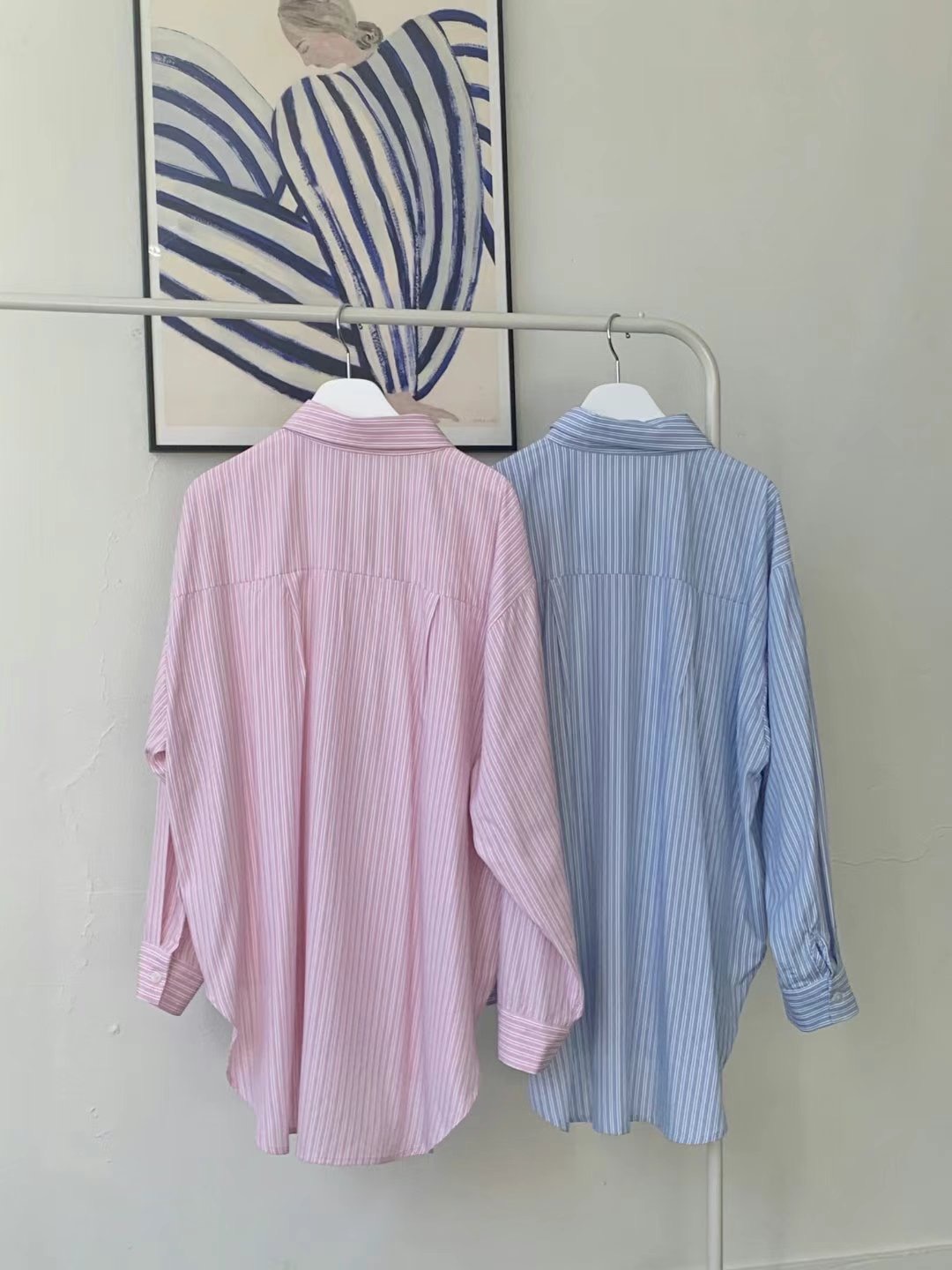 MODNEY韓國直郵女裝新品熱賣時尚真品24春夏人氣襯衫蕾絲衫TWOWAY襯衫/蕾絲衫