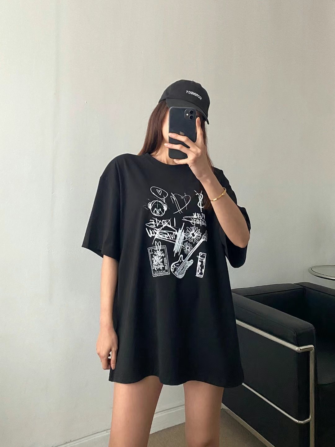 MODNEY韓國直郵東大門代購女裝新品推薦職業人氣熱賣時尚T恤TWOWAYT恤