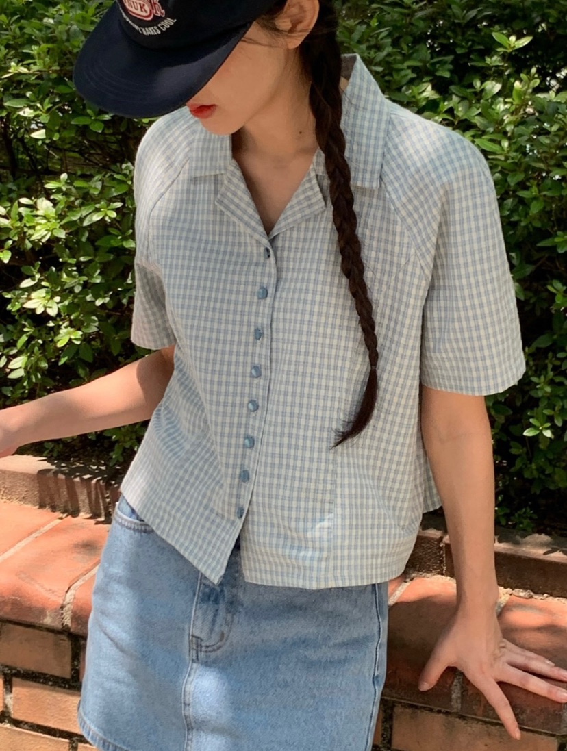 Sendtwo韓國直郵東大門代購女裝新款職業真品24春夏襯衫蕾絲衫SENDTWO襯衫/蕾絲衫