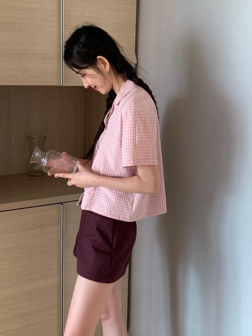 Sendtwo韓國直郵東大門代購女裝新款職業真品24春夏襯衫蕾絲衫SENDTWO襯衫/蕾絲衫