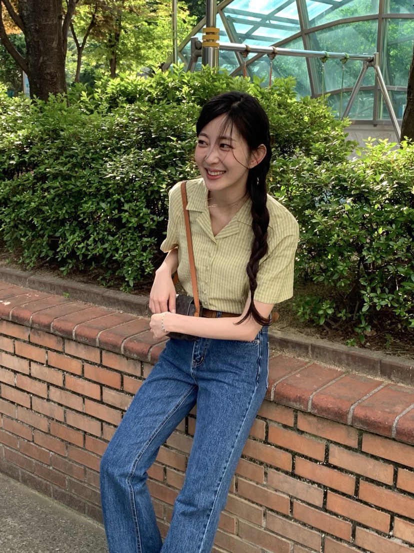 Sendtwo韓國直郵東大門代購女裝新款職業真品24春夏襯衫蕾絲衫SENDTWO襯衫/蕾絲衫