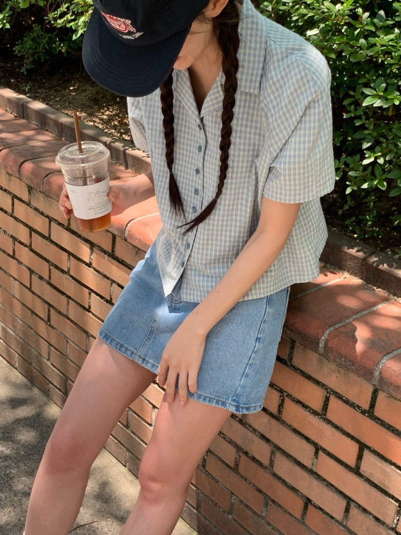 Sendtwo韓國直郵東大門代購女裝新款職業真品24春夏襯衫蕾絲衫SENDTWO襯衫/蕾絲衫