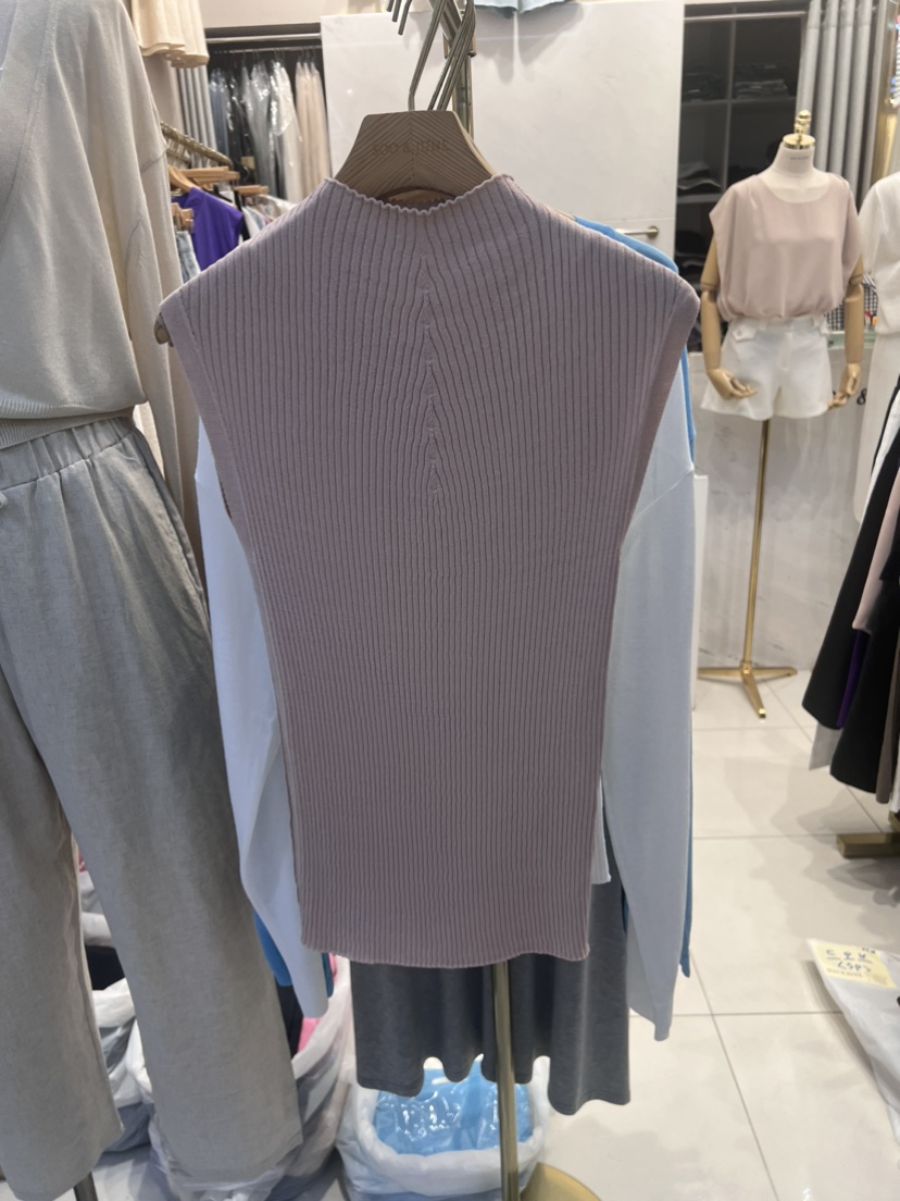SOO JUNE韓國直郵東大門代購女裝新品休閑24春夏吊帶背心SOO JUNE吊帶/背心圖色2