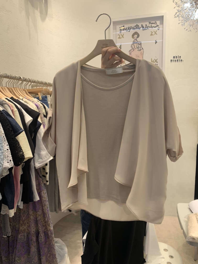 ABLE STUDIO韓國直郵東大門實拍女裝新品人氣職業襯衫蕾絲衫CONFETTI襯衫/蕾絲衫圖色2