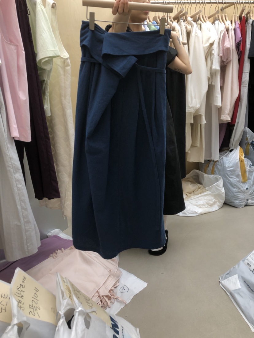 BASKET韓國直郵東大門實拍女裝新品人氣真品24春夏推薦長裙BASKET長裙