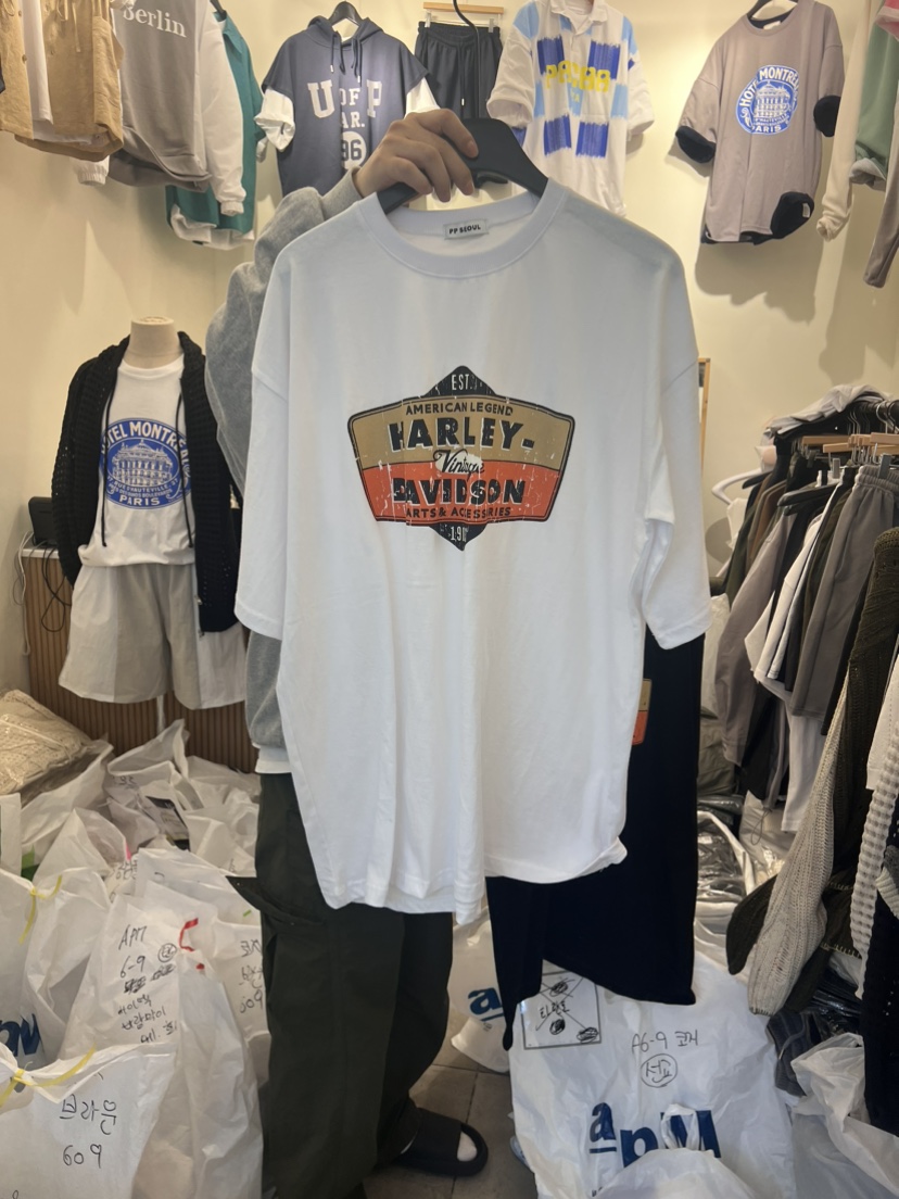 COZY韓國直郵東大門實拍女裝新品人氣時尚推薦24春夏職業T恤COZY-男裝T恤