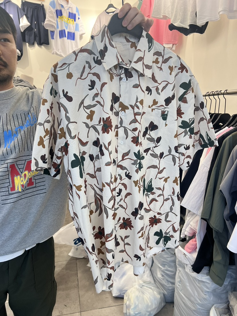 COZY直郵韓國代購女裝新品真品時尚推薦人氣24春夏襯衫蕾絲衫COZY-男裝襯衫/蕾絲衫