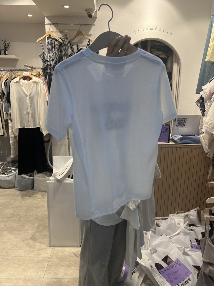 HOT PLACE/DREAM GIRIS韓國直郵東大門實拍女裝新款真品T恤空T恤